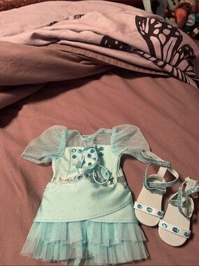 American Girl Aquamarine Birthstone outfit